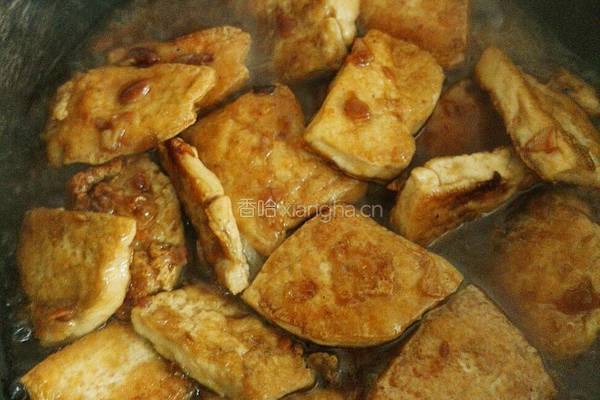 黄豆酱烧豆腐的做法图解8