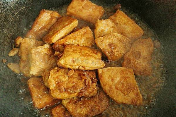 黄豆酱烧豆腐的做法图解9