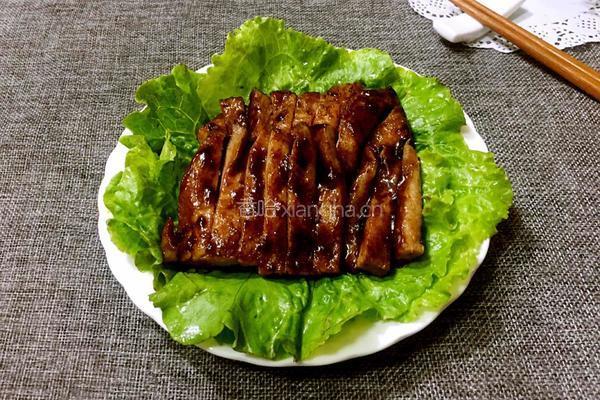 煎叉烧的做法图解13