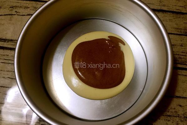 斑马纹戚风蛋糕（八寸）的做法图解16
