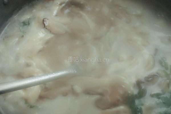 香菇鸡丝手擀面的做法图解18