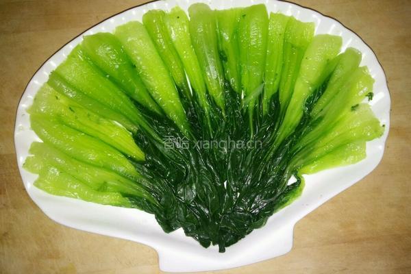 香菇油菜的做法图解12