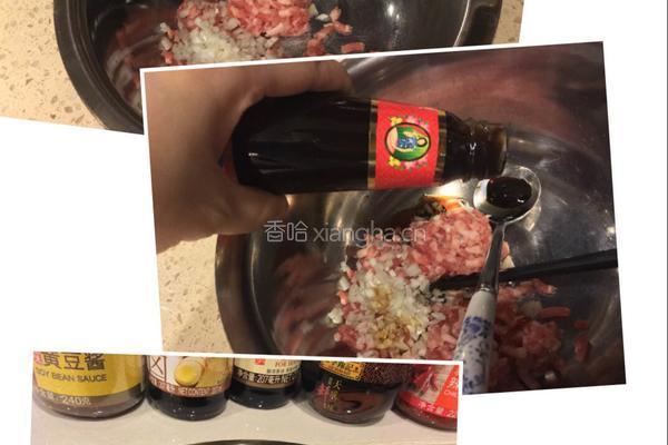 猪肉白菜馅饼的做法图解2