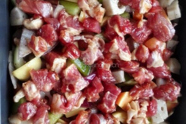 羊肉烤杂疏的做法图解6