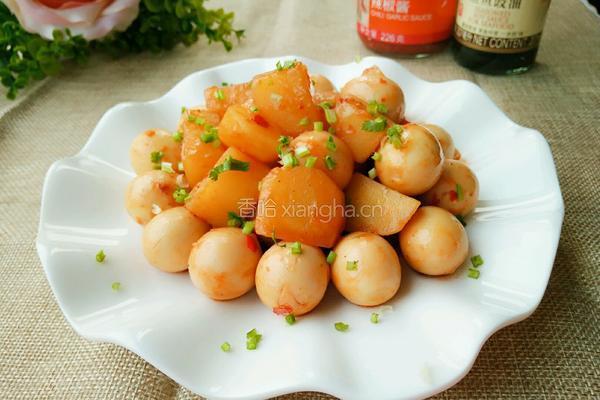 酱香土豆鹌鹑蛋的做法图解13