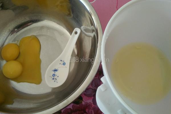 菠菜戚风的做法图解3
