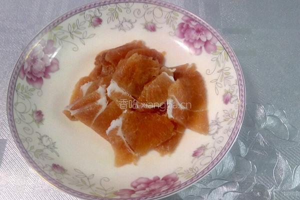 荷兰豆炒肉的做法图解2