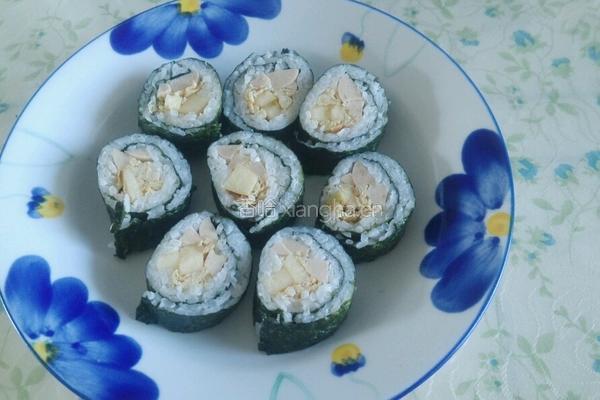 厚蛋苹果寿司的做法图解4
