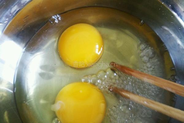 韭菜鸡蛋糯米饼的做法图解4