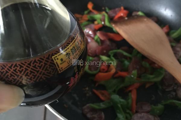 辣椒炒香肠的做法图解10
