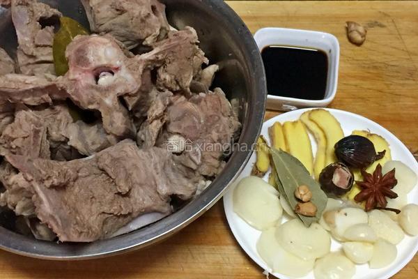 红烧羊肉的做法图解4