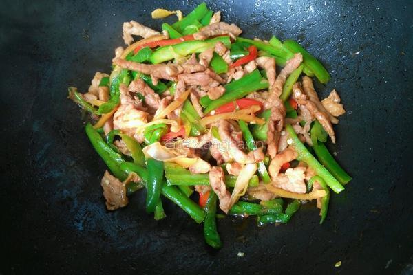  青椒炒肉的做法图解11