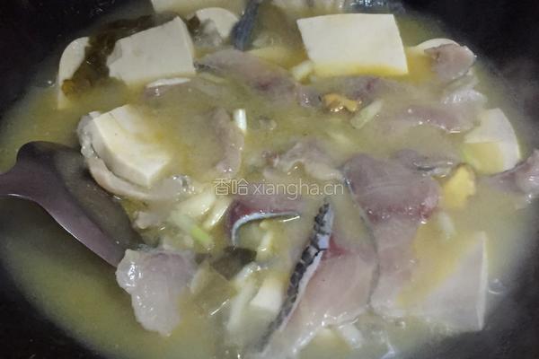 豆腐酸菜鱼的做法图解7