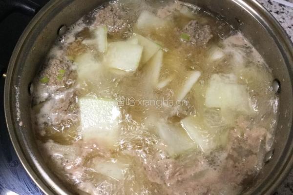 羊肉冬瓜丸子汤的做法图解14