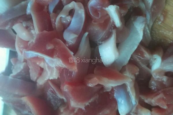 辣炒鸡肾的做法图解3