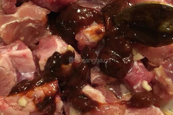 黄豆酱蒸排骨的做法图解4
