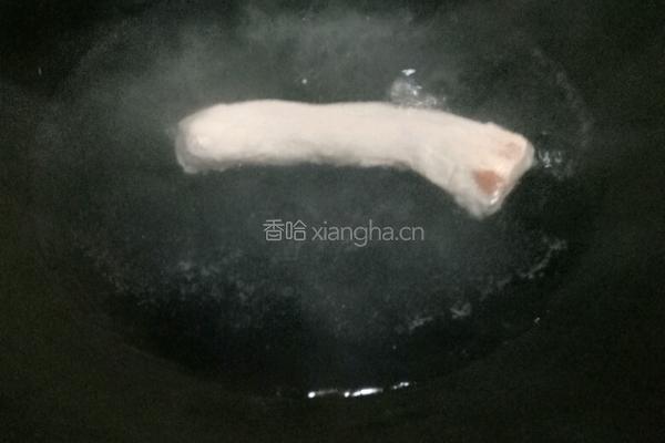 五花肉爆炒芦笋的做法图解3