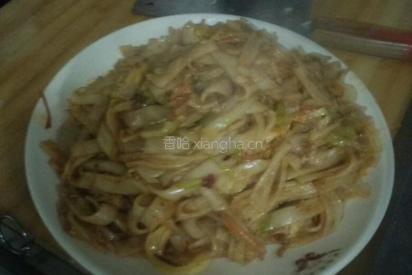 蛋炒河粉的做法图解7