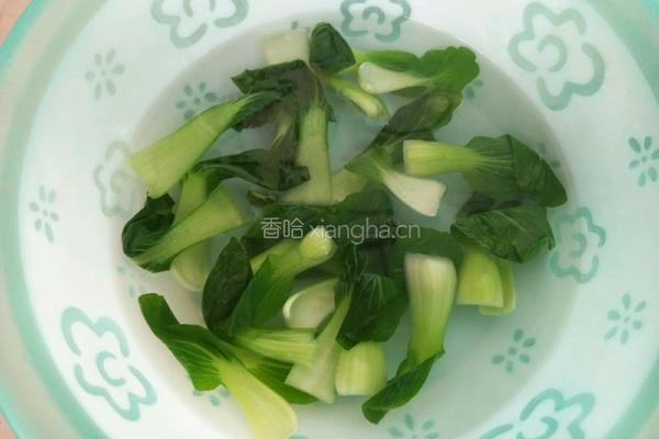 蚝油小青菜的做法图解4