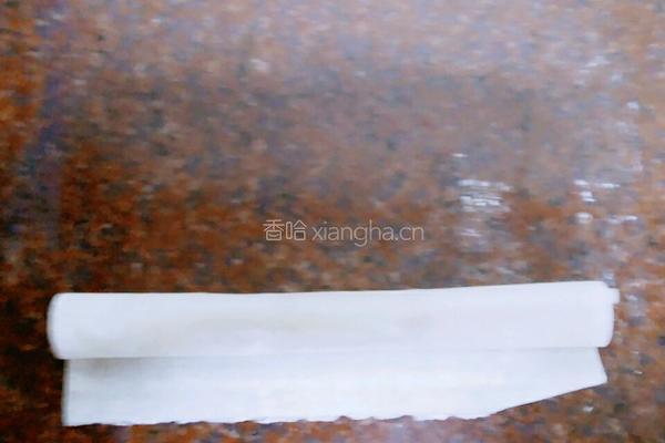 龙头鱼火腿春卷的做法图解5