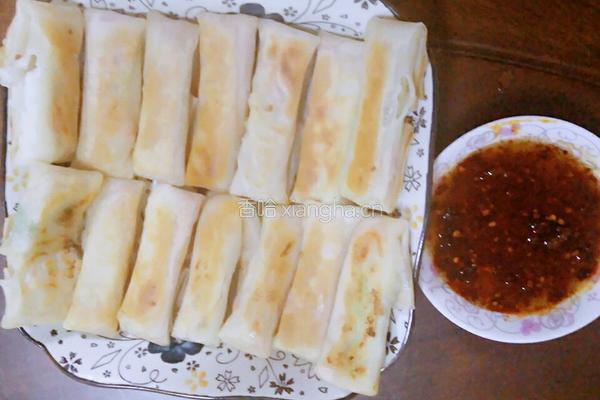 龙头鱼火腿春卷的做法图解11