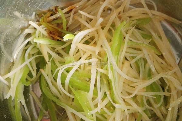 凉拌土豆丝的做法图解5