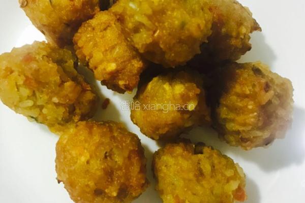菠菜丸子汤的做法图解1
