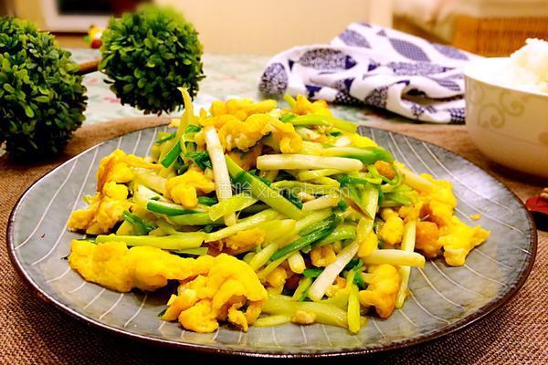 蒜苗炒土鸡蛋的做法图解11