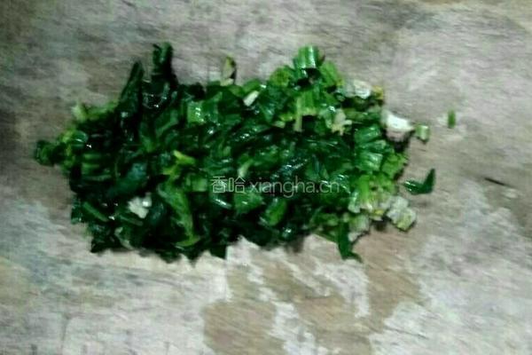 蛋酱菠菜的做法图解3