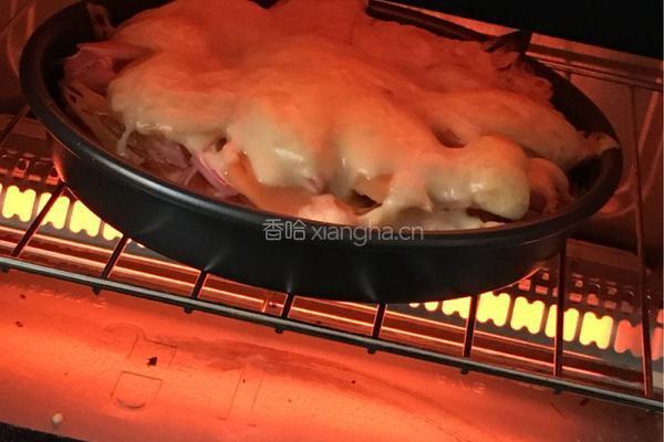 火腿披萨的做法图解4