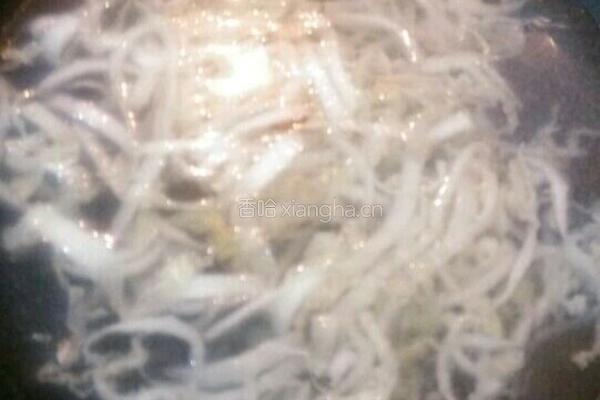 虾仁鸡蛋面的做法图解6