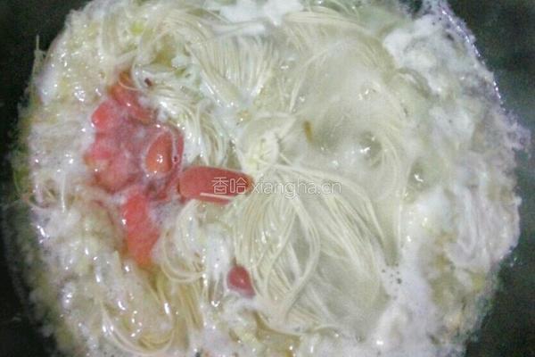 虾仁鸡蛋面的做法图解10
