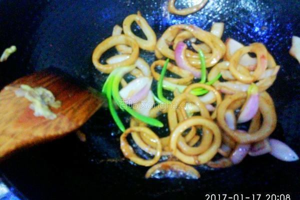 豉香鱿鱼的做法图解6
