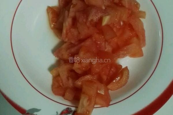 番茄培根意面的做法图解2