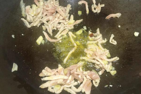 酸菜炒土豆丝的做法图解5