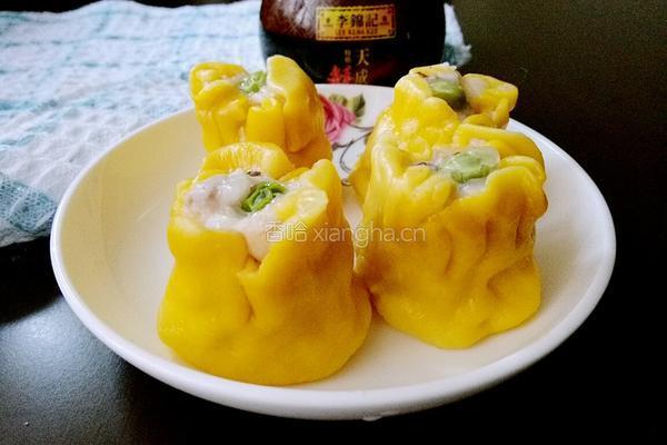 蚝油黄金烧麦的做法图解12