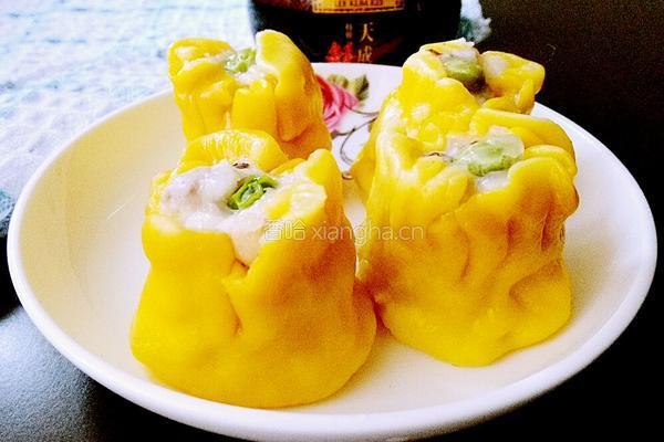 蚝油黄金烧麦的做法图解11