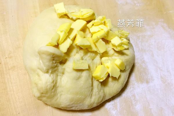 自制汉堡面包胚的做法图解4