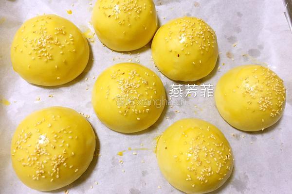 自制汉堡面包胚的做法图解11
