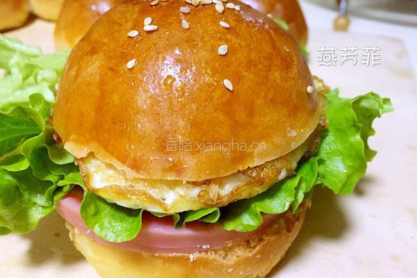 自制汉堡面包胚的做法图解14