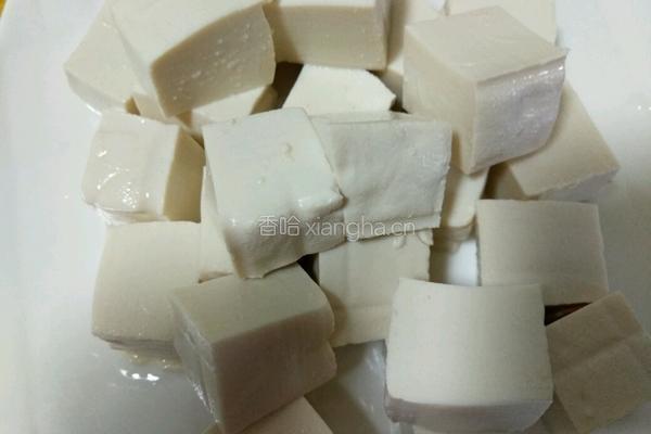 凉拌嫩豆腐的做法图解3