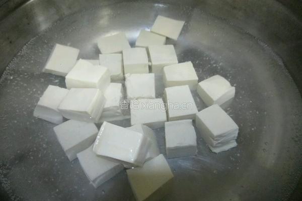 凉拌嫩豆腐的做法图解4