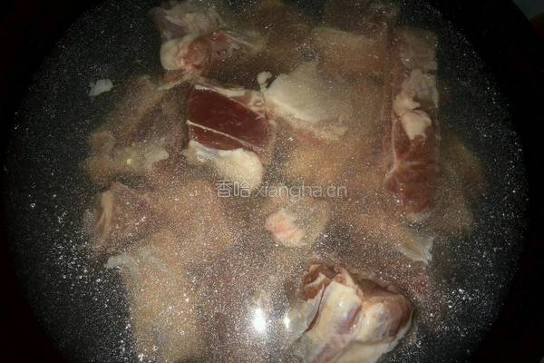 清炖羊肉的做法图解2