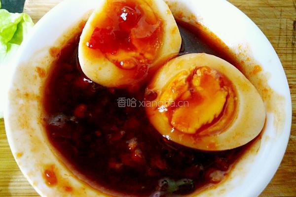 辣酱淋鸟蛋的做法图解6