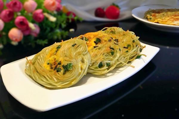 葱油鸡蛋面饼的做法图解7
