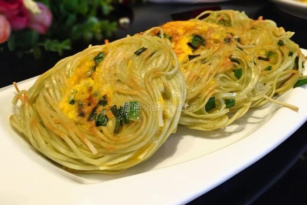 葱油鸡蛋面饼的做法图解6