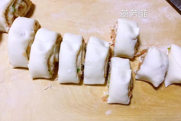香葱小肉饼的做法图解9