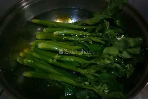白灼芥兰菜的做法图解4