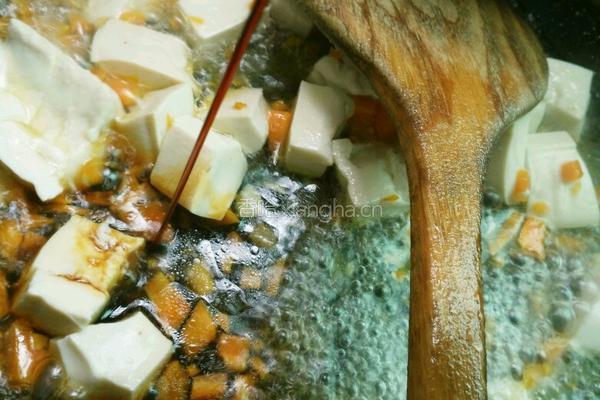 蚝油豆腐羹的做法图解6
