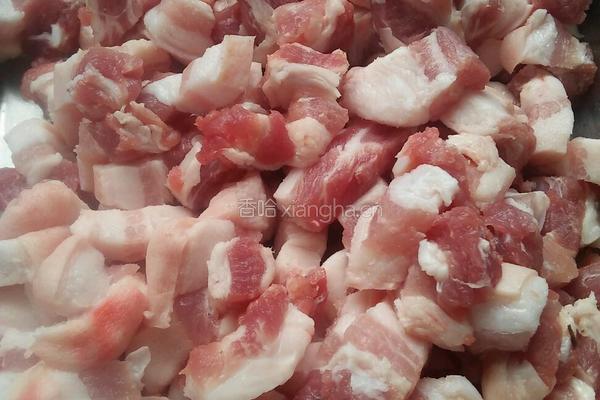 红焖肉油菜的做法图解2